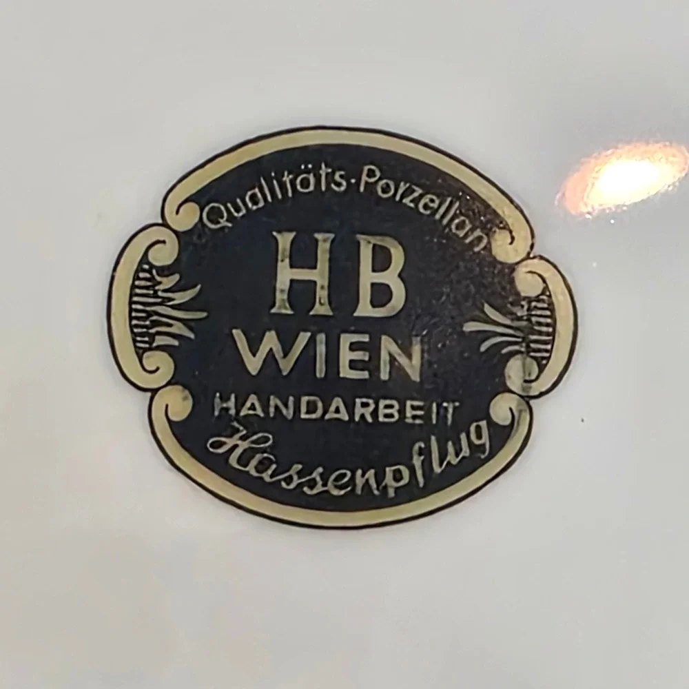 HB Wien Salzburg Souvenir Plate 7.5